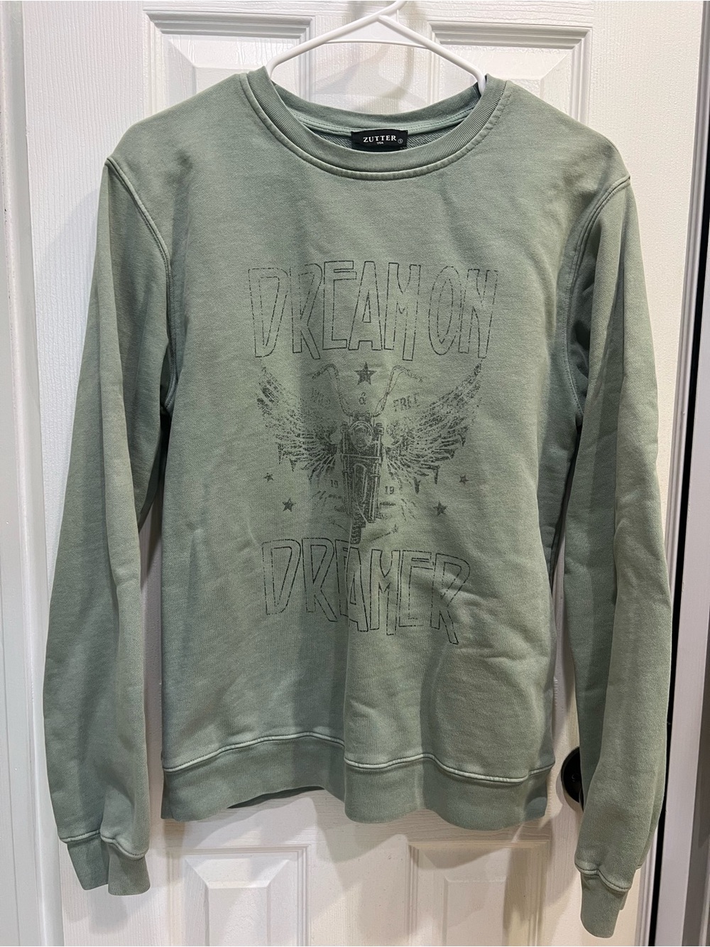 Women’s  Sage 'Dream On Dreamer' Crewneck Sweatshirt